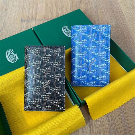 goyard mens wallet white|Goyard men's wallet sale.